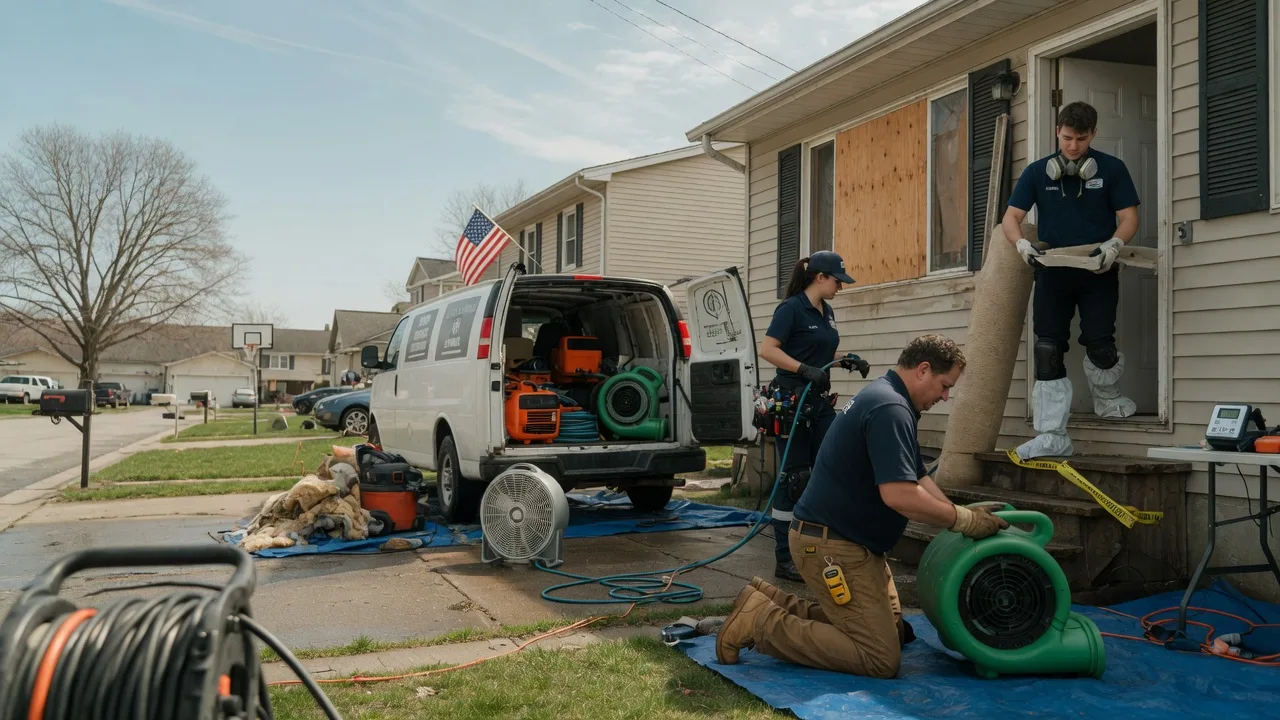 Water Damage Restoration in Goodfield, IL near me
